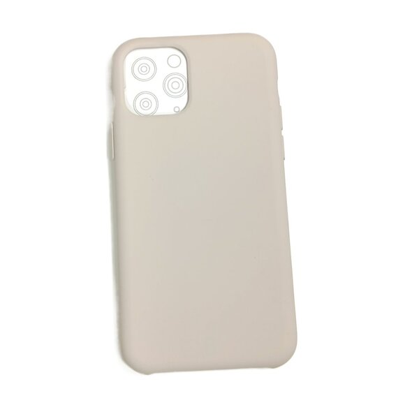 Logiix Silicone Case For Apple iPhone 11 Pro Stone Slim Soft Touch New - Picture 1 of 3